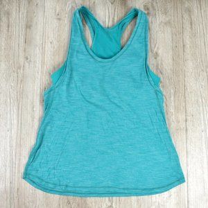 Lululemon Glide and Stride Viridian Green 2-in-1 Tank 2017 W1ADIS